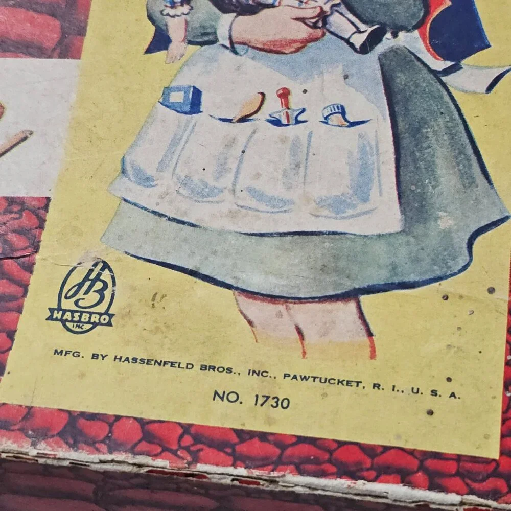 Vintage 1950s Hasbro Dolly's Nurse Kit NO. 1730 Incomplete Advertised in LIFE